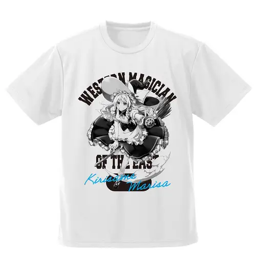 霧雨魔理沙 ドライTシャツ illust：えれっと／WHITE