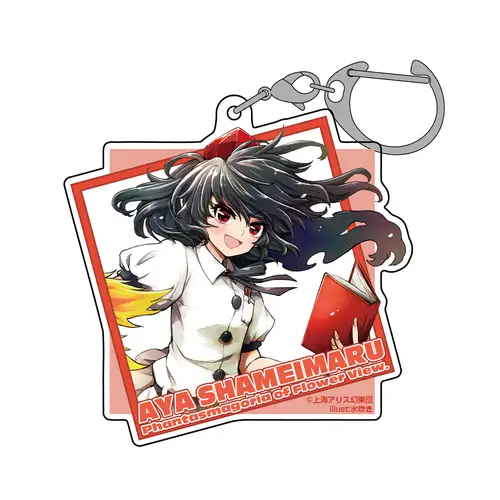 射命丸文 アクリルマルチキーホルダー illust：水炊き