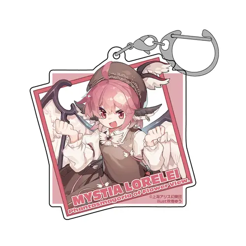 ミスティア・ローレライ アクリルマルチキーホルダー illust：秋巻ゆう