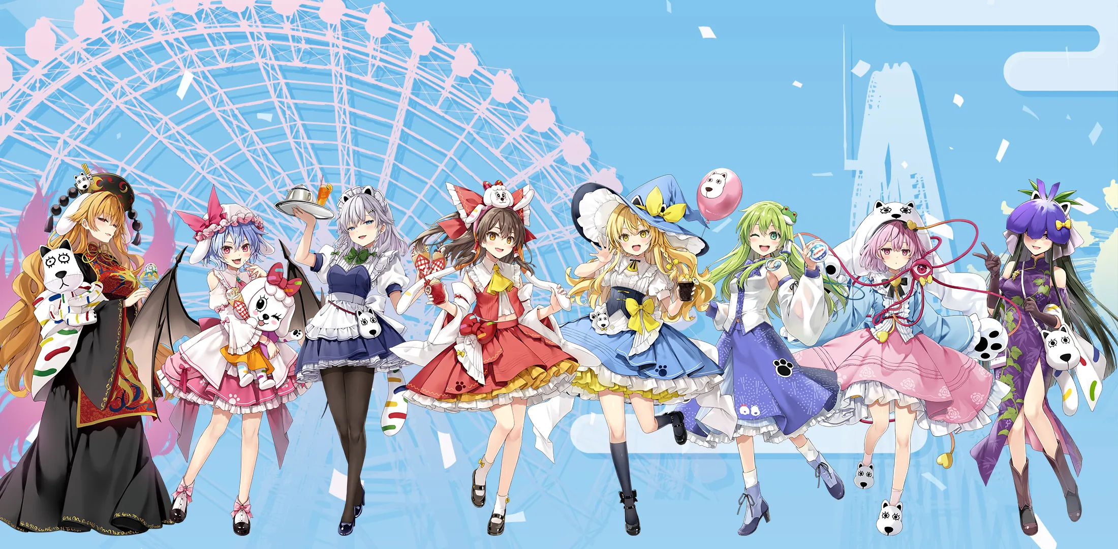 東方Project×よみうりランド「博麗神社夏祭り2025inよみうりランド」